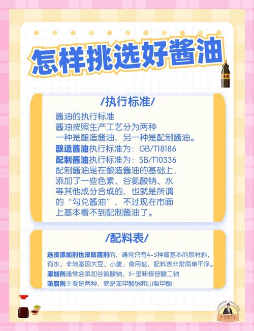 如何挑选优质的酱油？这些要点要注意​