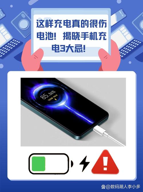 手机充电误区大揭秘：整夜充、用完充到底伤不伤电池？