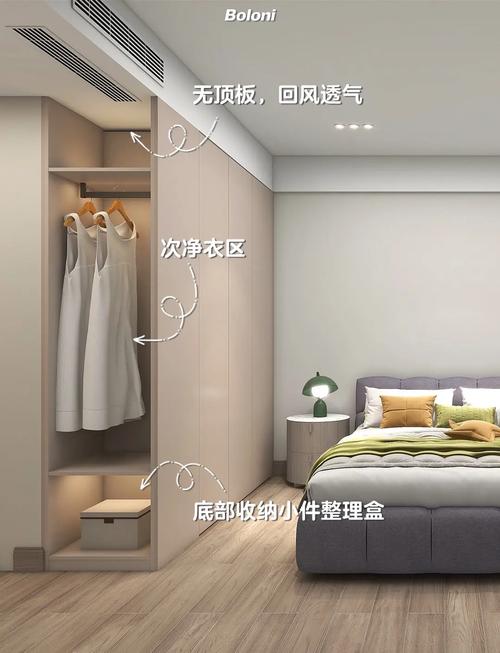 衣柜深度利用指南:顶部、侧面空间别浪费