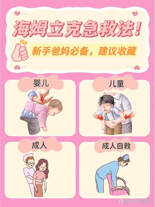海姆立克急救法：成人、儿童、婴儿异物卡喉施救方法