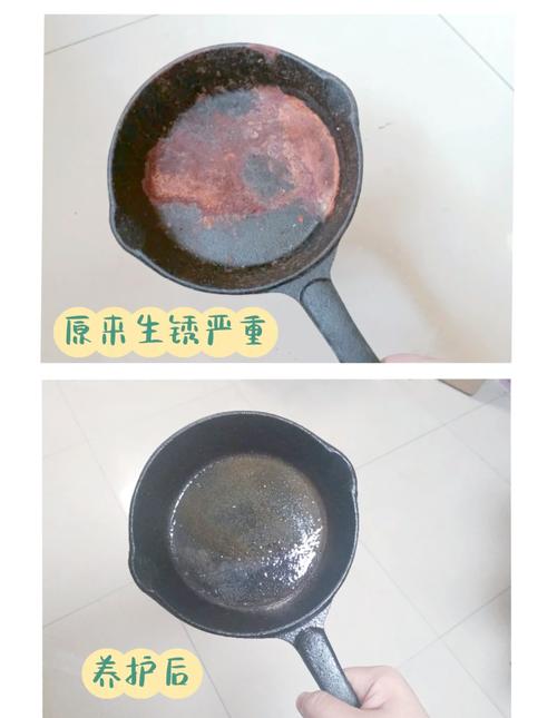铁锅除锈后防锈？猪油开锅长效保养法​