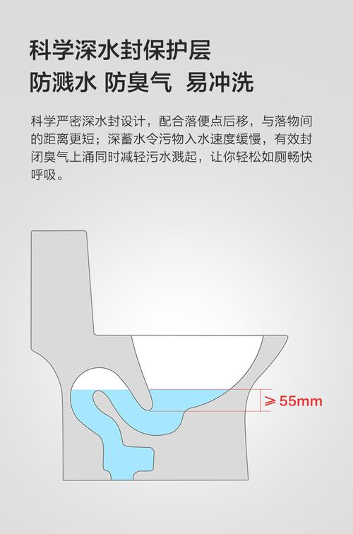 马桶虹吸管道的S型结构