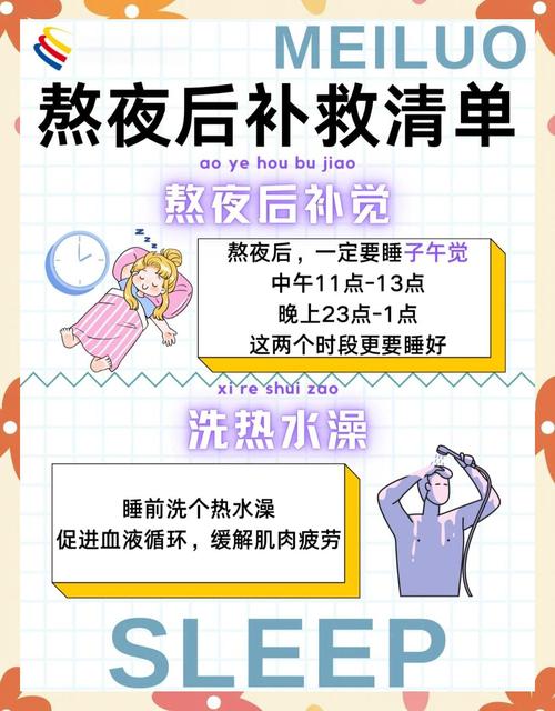 熬夜后如何快速恢复？