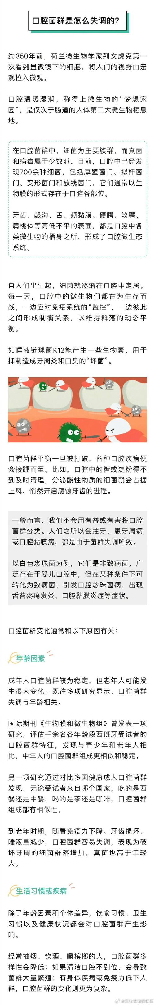晨起口腔菌群变化分析