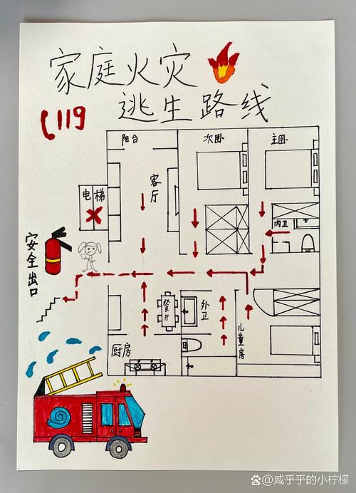 火灾逃生？规划路线定期演练！